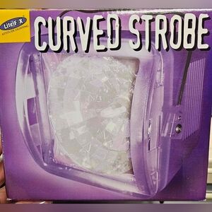 New in Original Box Curved Strobe Light Party